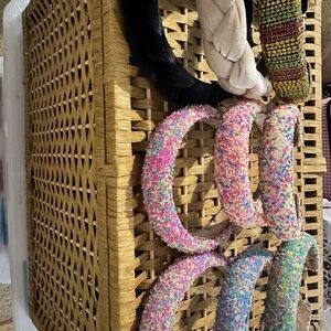 Lot of Colorful Textured Headbands